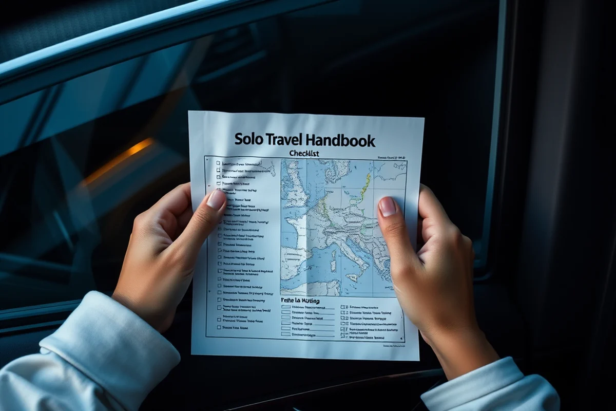 solo travel handbook checklist — Solo Travel Handbook Checklist (step by step)